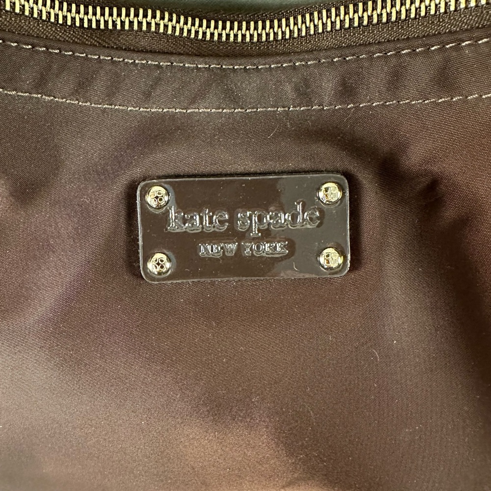 Kate Spade Brown Nylon Handbag - Picture 2 of 9